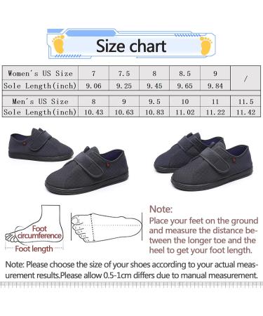 Men & Women Diabetic Shoes | Adjustable Support Footwear for Swollen Fat & Wide Feet | Arthritis & Valgus Relief - Buy Online on GoSupps.com
