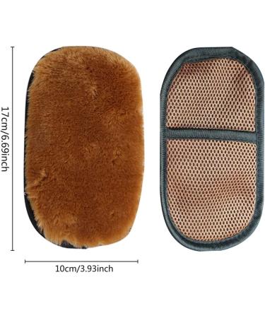 Lamondre Premium Horsehair Brushes Shoe Polish Set - High Shine Buffing Brushes with Natural Bristles | Includes Plush Polishing Glove for Garments, Boots, Car Seats, Bags, Sofas - Buy Online on GoSupps.com