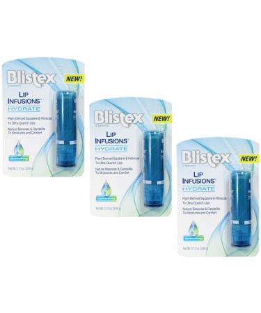 Blistex Lip Infusions Lip Moisturizer Hydrate 0.13 oz (3.69 g)