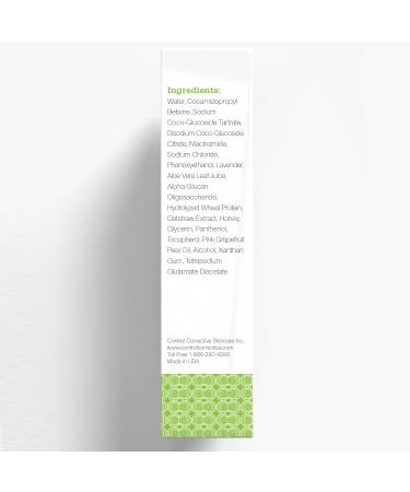 CONTROL CORRECTIVE Gentle Facial Wash - Hydrating Aloe Vera Cleanser for Normal & Combination Skin | 6.7 Oz Gel to Foam - Buy Online on GoSupps.com