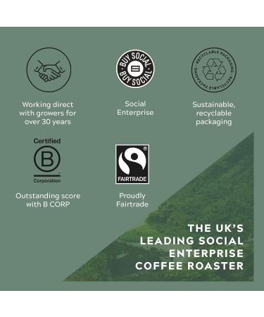 Caf direct Organic Machu Picchu Arabica Coffee Whole Beans Fairtrade 750g - Buy Online on GoSupps.com