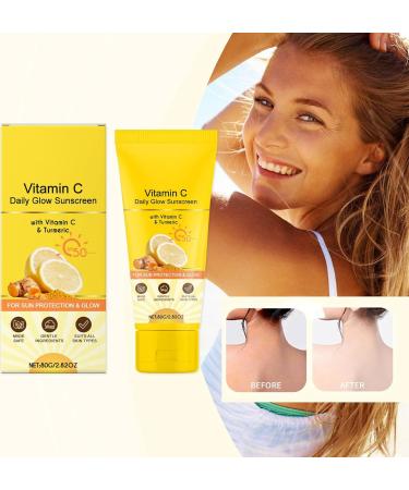  Orgrul Vitamin C Daily Glow SPF 50 PA+++ Sunscreen reduces tan and spectrum sun protection non-serious (3) - Buy Online on GoSupps.com