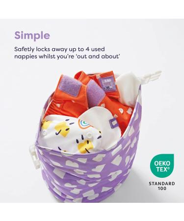 Bambino Mio Wetbag | Waterproof Reusable Diaper Bag for Travel | Stay Organized On-the-Go - Buy Online on GoSupps.com
