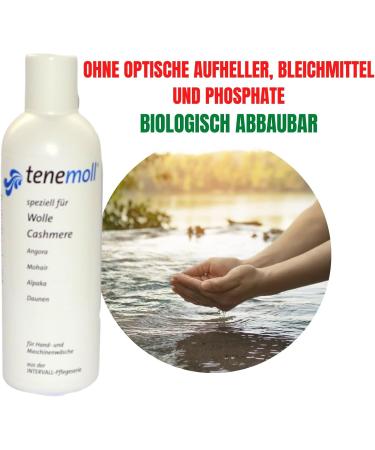 Concentrated liquid detergent for delicate Angora Mohair Cashmere wools TENEMOLL 250g with Olanmarp laundry net 1 piece (24 - Buy Online on GoSupps.com