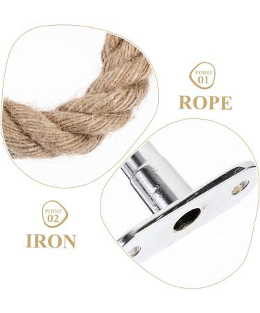 Alipis Towel Clothes Hanger Hand Towel Ring Bathroom Towel Hook Wall-Mounted Hanging Towel Ring - Buy Online on GoSupps.com