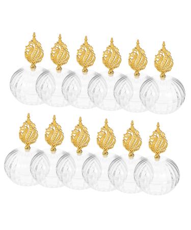 NUOBESTY 12pcs Box Candy Box Gold Decor Wedding Decor Party Favors for Adults Accessories Aldult Banquet 9.30X6.20X6.20CM Picture 2