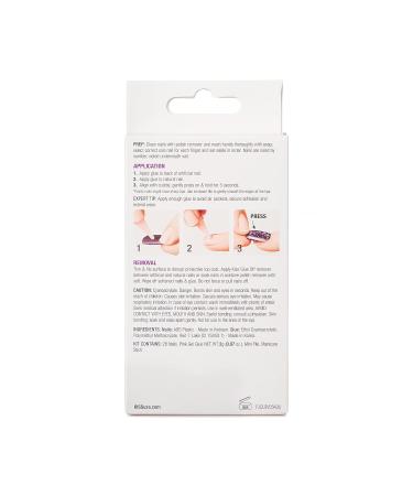 KISS Gel Fantasy Press On Nails - Black Long Square Shape 28 Nails + Glue Manicure Stick & Mini File - Shop Internationally - Buy Online on GoSupps.com