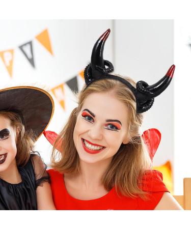 Cabilock Sheep Horns Headband Gothic Sheep Horn Hairbands Devil Horn Headband Animal Cartoon Show Headdress Photo Props for Fancy Dress Cosplay Costume - Buy Online on GoSupps.com