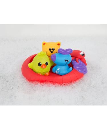 Playgro Bath Toy 3 Floating Friends - Waterproof & Dirt-Free Bath Toy - Buy Online on GoSupps.com