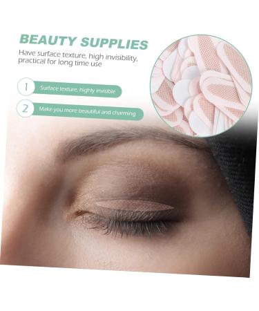 FOMIYES 200 Pairs Double Eyelid Sticker Mesh Tape Eyeliner Tapes Women Eyelid Stickers Double Back Tape Eyelid Lift Tapes Invisible Eyelid Sticker Double Sided Eyelid Tape Beauty Supplies - Buy Online on GoSupps.com