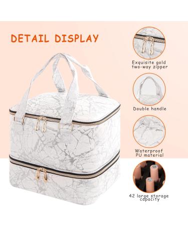 KGMCARE Double-Layers Nail Polish Organizers and Storage White - Buy Online on GoSupps.com