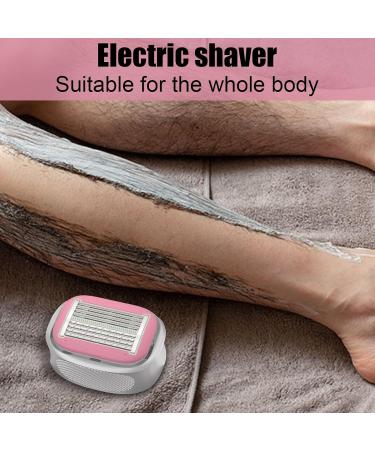 Flkiglm Head Shavers For BaldHeaded Men Manual Fast Bald Hair Trimmer for Men Waterproof Hair Trimmer Care Kit For Scalp Beard Face Arms Daily Use All Pink - Buy Online on GoSupps.com