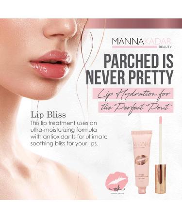 Manna Kadar Beauty Lip Bliss Mask 10g - Hydrating & Nourishing Lip Treatment for Soft Smooth Lips | No More Chapped Lips | Daily Use & Cuticle Care - Buy Online on GoSupps.com
