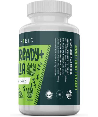 Freshfield Chlorella 500mg Capsules - Vegan Friendly with Chlorophyll & Antioxidants - Plastic Negative - Buy Online on GoSupps.com