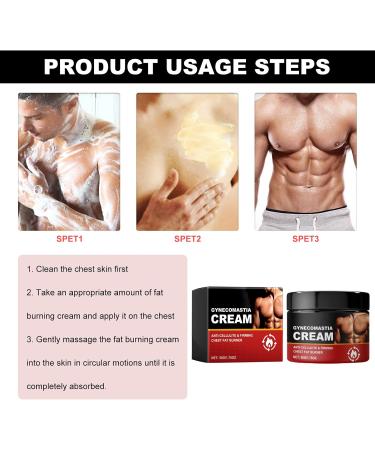 Crsetmyth Chest Cellulite Reduction Cream 50g AntiCellulite Cream Fitness Pektorale Muskeln Punishing Cream Fat Burning Cream Cellulite Reduction Cream Strengthening Chest for Men - Buy Online on GoSupps.com