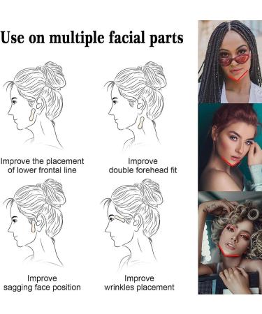 XIAOXIAOYU V Shaped Invisible Tape Face Lift Tape Invisible for Double Chin Breathable Ultra-thin Invisible High Elasticity V Shaped Instant Face Lift Sticker Secret Make Up Stickers for - Buy Online on GoSupps.com