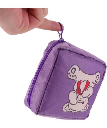 3Pcs Travel Toiletry Bag Set for Women & Girls | Portable Feminine Hygiene Storage Pouch | Ideal for Sanitary Napkins, Tampons & Makeup - Buy Online on GoSupps.com