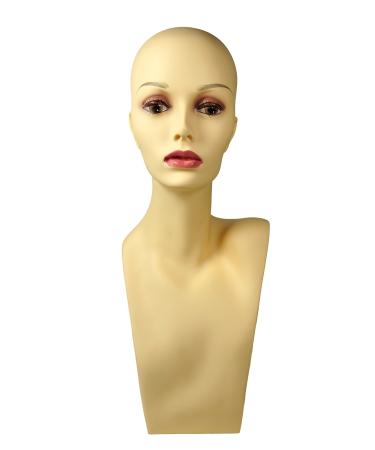 Deco head wig head bust female PDHA