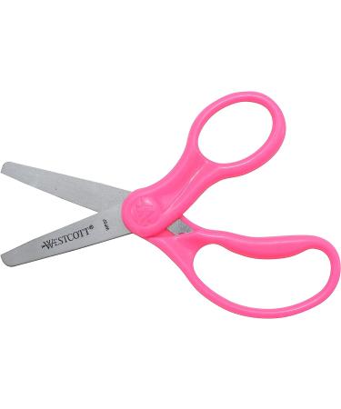 Westcott 13168 Right- and Left-Handed Scissors  Kids' Scissors  Ages 4-8  5-Inch Blunt Tip  Assorted  2 Pack - Buy Online on GoSupps.com