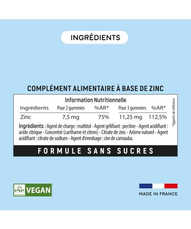 Lashil Beauty - Food supplements - Zinc - Maintains normal skin and hair - 30-day cure - Made in France - Buy Online on GoSupps.com