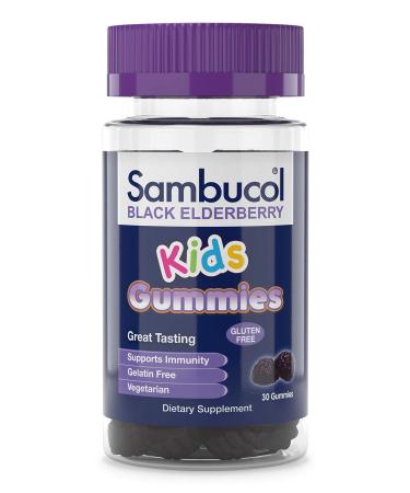 Sambucol Black Elderberry Kids Gummies 30 Gummies