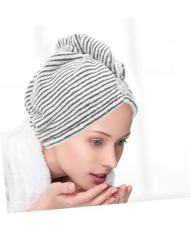 RORPOIR Coral Fleece Shower Cap Hair Drying Cap Dry Hair Turban Cap Turbans for Women Hair Cap Shower Cap for Women Shower Essentials for Women Reusable Shower Cap Head Bath Cap Hair Towel - Buy Online on GoSupps.com