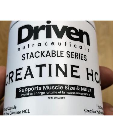 Driven Nutraceuticals Stackable Series Creatine HCL - Buy Online on GoSupps.com