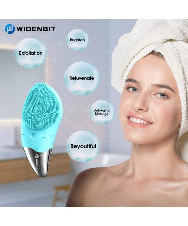 Refresh Jade Sonic Facial Cleansing Brush - 3 Modes, Waterproof, USB Rechargeable, Gentle Exfoliation, Deep Cleansing, Massaging - Green - Buy Online on GoSupps.com