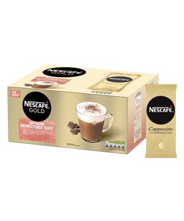 Coffee Single Serve Portions (Gold Cappuccino 50 Sachets) Nescafe Gold Cappuccino 40 Sachets 200 g (Pack of 1)