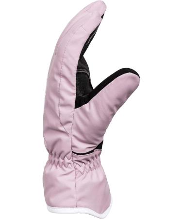 Roxy Girls Freshfields Dawn Pink Gloves - Medium Size | Trendy Winter Accessories - Buy Online on GoSupps.com