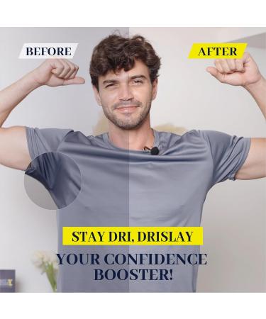 Antiperspirant Wipes Body Deodorant Travel Essentials Wipes for Excessive Sweating & Hyperhidrosis Average 48 Hours Protection Pack of 15 - Buy Online on GoSupps.com