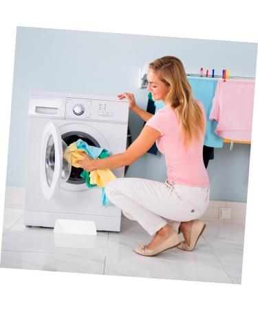 Alipis Organization Bucket Box Sheet storage box Beads laundry powders holder dedicated Laundry Detergent Holder washing powder laundry powder bin desktop storage barrel Japanese-style 16.8X11X7.5CM White - Buy Online on GoSupps.com