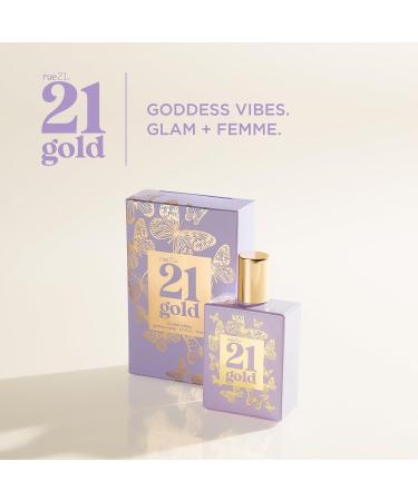 Rue 21 Gold Women's Perfume Spray - 1.7 fl oz (50 ml) - Buy Online on GoSupps.com
