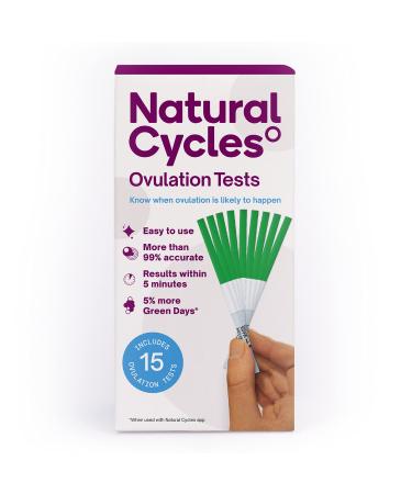 Natural Cycles Ovulation Tests Detecting (LH) Over 99% Accurate Results in Minutes - 15 Tests