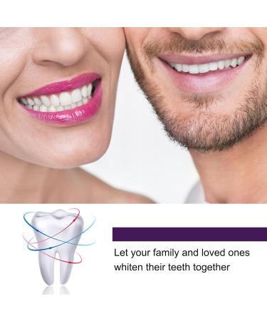 Purple Whitening Toothpaste for Fresh Breath Gentle Ingredients Stain Removal and Teeth Brightening for Sensitive Teeth - Buy Online on GoSupps.com