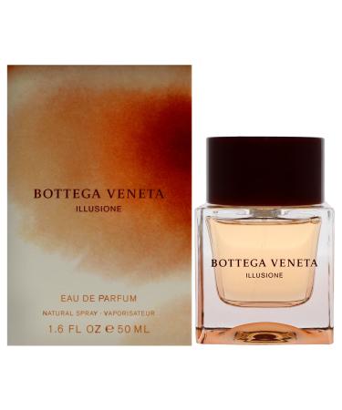 Bottega Veneta Illusione for Women 1.6 oz Eau de Parfum Spray Floral 1.6 Fl Oz (Pack of 1)