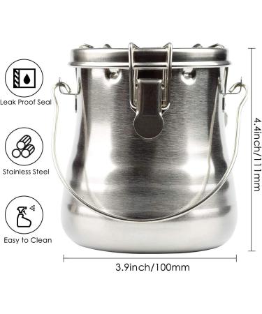 MYARTOOL Portable Paint Brush Washer with Leak-Proof Lid and Filter Screen - 4.7 x 4.4 - Convenient Cleaning Solution - Buy Online on GoSupps.com