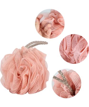 Fu Store 4-Pack Bath Sponges Shower Loofahs 50g Mesh Balls - Body Wash Accessories for Men and Women - 4 Solid Colors - Buy Online on GoSupps.com