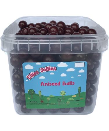 Ellies Jellies Aniseed Balls 772g Square Tub