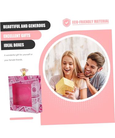 Housoutil 6-Pcs Multicolor Eyelash Curler & Organizer with Diamond Design | Pink Eyelash Storage Box for Eyelash Packaging | International Shipping Available - Buy Online on GoSupps.com