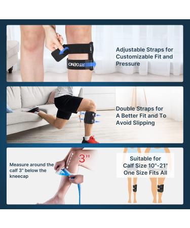 Geno ReActive+ Sciatica Pain Relief Brace 2023 - Dual Pressure Pads for Maximum Relief - Better Than Seen On TV - Blue - Buy Online on GoSupps.com