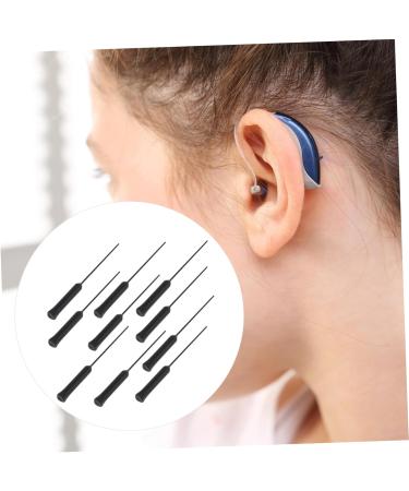 Healeved 10pcs Hearing Aid Cleaning Kit Crevice Cleaning Tool Ear Wax Removal Vacuum for Accessories - Buy Online on GoSupps.com