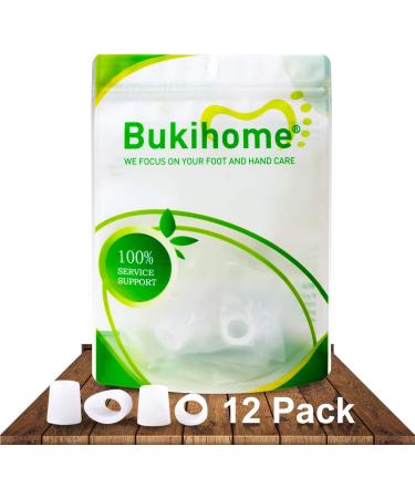Buy Bukihome Silicone Toe Caps - 12x Toe Protection for Pain Relief | Ideal for Running Walking & Comfort - Buy Online on GoSupps.com