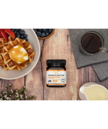 Manuka Doctor Multifloral Manuka Honey MGO 60+ | 8.75 oz (250g) - Pure & Natural - Buy Online on GoSupps.com