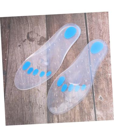 Beaupretty Silicone Sports Insoles 1 Pair Foot Care Shoe Pads for Superior Comfort | Size 4 | International Shipping - Buy Online on GoSupps.com