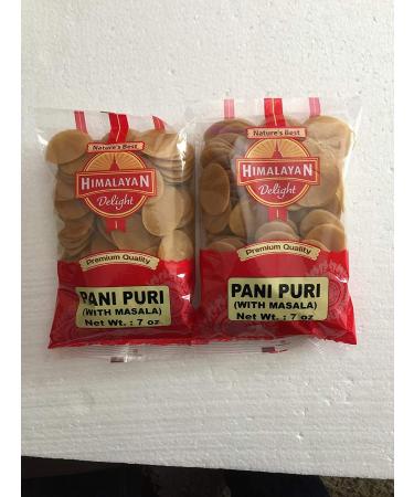 Himalayan Delight Ready-to-Cook Pani Puri with Masala - 7oz | Authentic Indian Street Food Snack - Buy Online on GoSupps.com