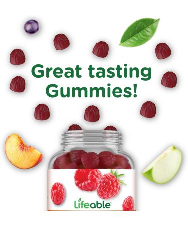 Lifeable Probiotics Gummies | 2 Billion CFU | Great Tasting Probiotic Gummies for Women | Probiotic Gummy for Gut Health and Immune Support | Probiotics for Women and Men | 90 Gummies - Buy Online on GoSupps.com