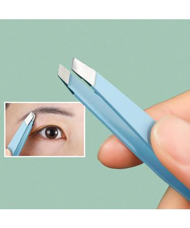 Eyebrow Shaping Kit with Bag Brow Scissors Professional Eyebrow Grooming Kit - Professional Eyebrow Scissors for Ingrown Hair Hair Plucking Daily Enchantress Blue 6-piece Set - Buy Online on GoSupps.com