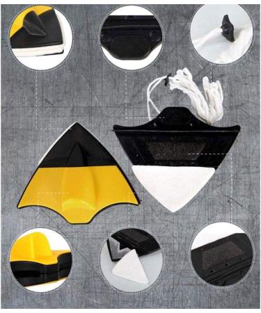 Double-Sided Window Cleaner Single-Layer Glass Cleaner Effective for Single Layer Windows with 2-6mm - Buy Online on GoSupps.com