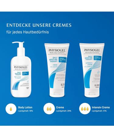  Physiogel PHYSIOGEL Daily Moisture Therapy Nourishing Moisturizing Cream for Dry Skin 200 ml Regenerating skin cream that protects against recurring dryness - Buy Online on GoSupps.com